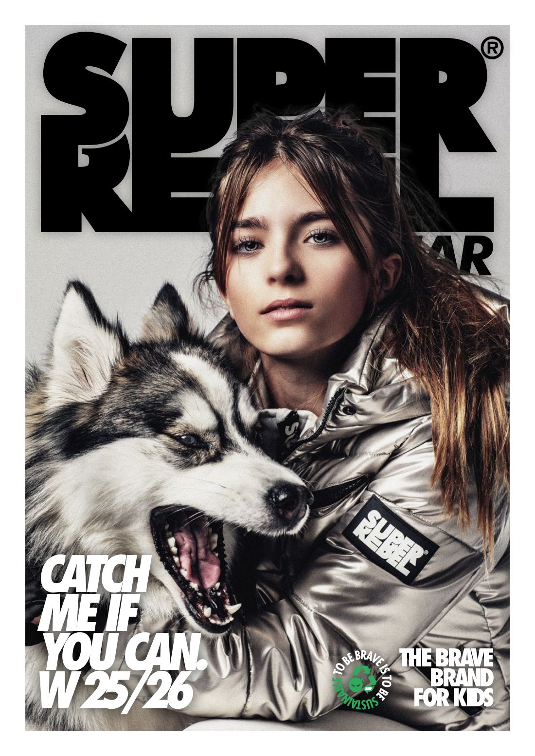 SUPERREBEL® Kidsgear Autumn Winter 2025–26 lookbook cover
