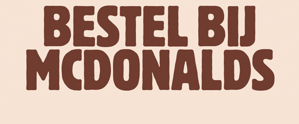 BESTEL BIJ MCDONALDS