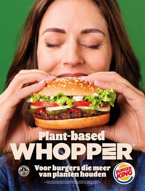 BURGER KING® INTRODUCEERT DE PLANT-BASED WHOPPER® IN NEDERLAND 