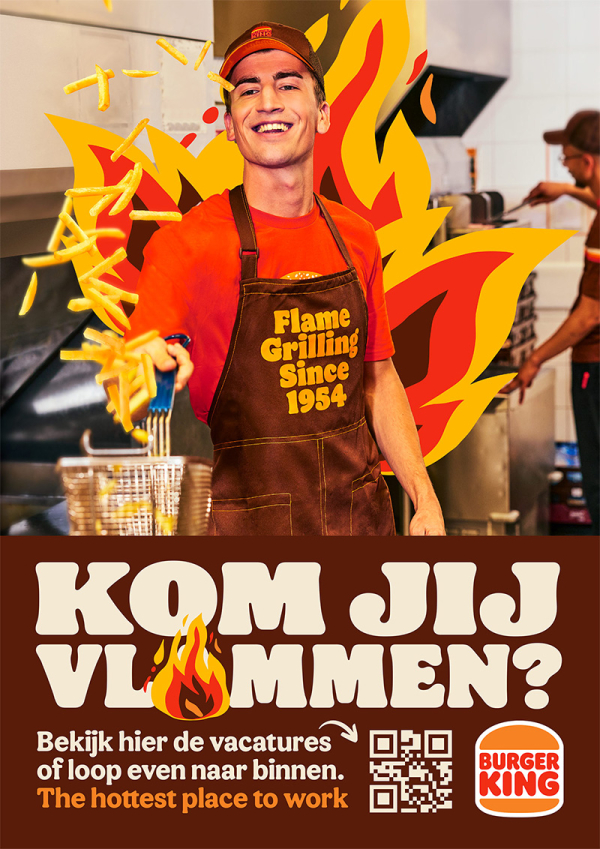 Werving is Hot bij Burger King 