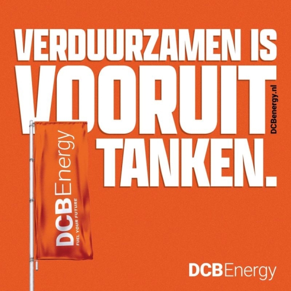 DCB ENERGY TANKT VOORUIT 